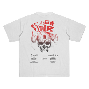 Camiseta Oversized Premium | Black Clover - '' DEMON KING''