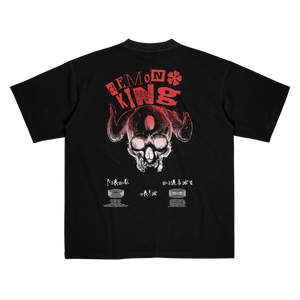 Camiseta Oversized Premium | Black Clover - '' DEMON KING''