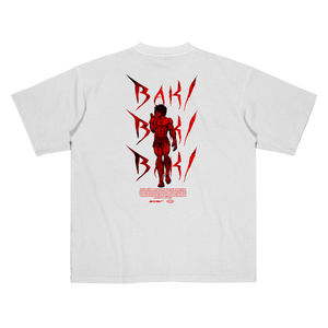 Camiseta Oversized Premium | Baki Hanma - '' O CAMPEÃO''