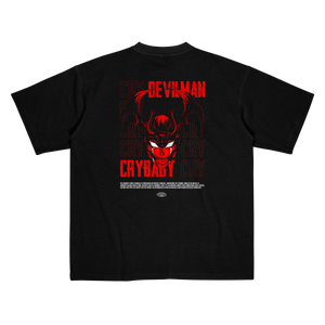 Camiseta Oversized Premium | Devilman - '' DEMON CRY''