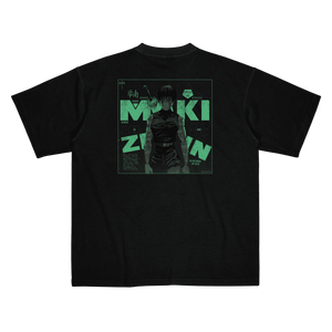 Camiseta Oversized Premium | Maki Zenin - '' OBSTINADA''
