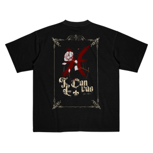 Camiseta Oversized Premium | The Lost Canvas - '' ROSE''