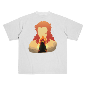 Camiseta Oversized Premium | Demon Slayer - ''RENGOKU''