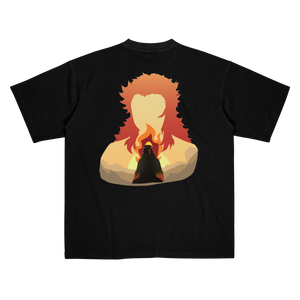 Camiseta Oversized Premium | Demon Slayer - ''RENGOKU''
